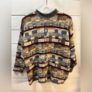 MARIE CLAIRE – Vintage Wool Blend Sweater (M)